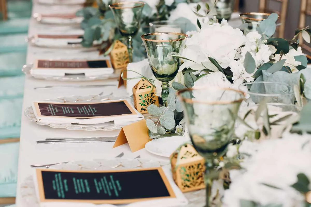 Reception table