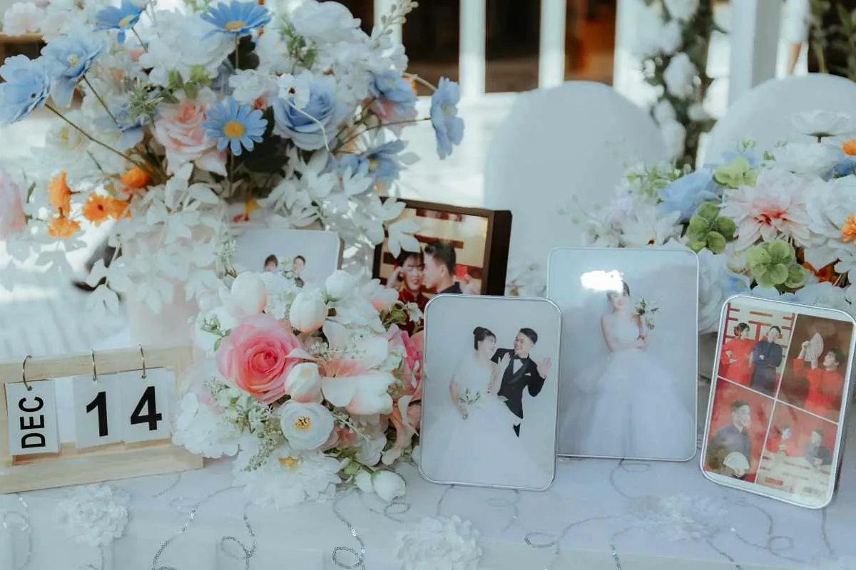 Floral wedding style