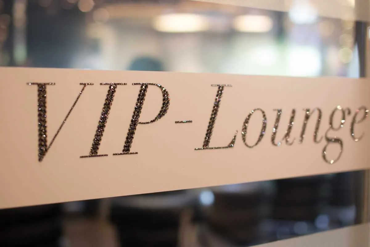 VIP lounge