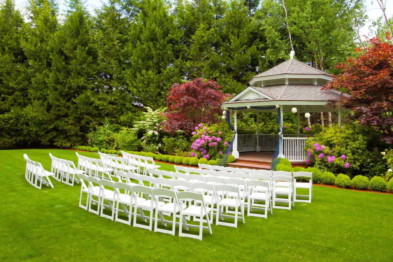 Outdoor wedding